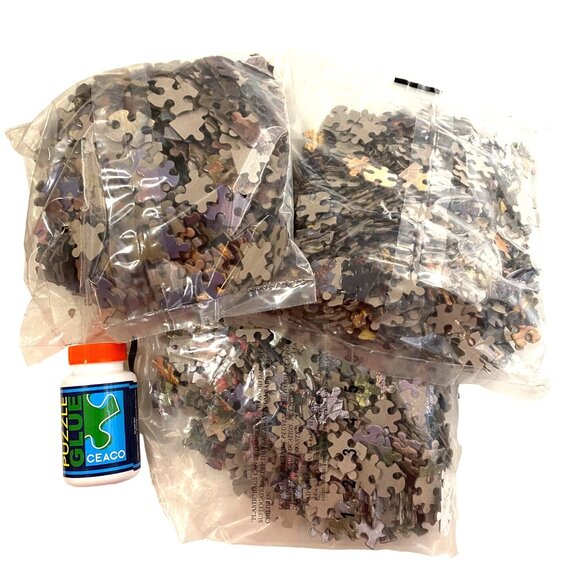 Ceaco Thomas Kinkade 3 Jigsaw Puzzles Boxed Set Popular Artist Family Hobby 2021 - Picture 6 of 6